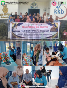 Dinas Pengendalian Penduduk Bombana Gelar Pelayanan KB dalam Peringatan Hari Kontrasepsi Sedunia