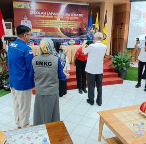BMKG Sultra Gelar Sekolah Lapang Tematik Antisipasi Kebakaran Hutan dan Lahan di Musim Kemarau