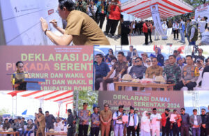 Pj. Bupati Bombana Imbau ASN Jaga Netralitas dalam Deklarasi Kampanye Damai
