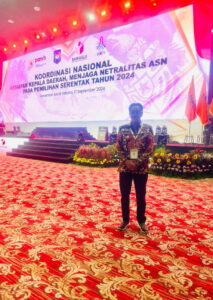 Pj. Bupati Bombana Hadiri Rakornas Bawaslu, Tekankan Pentingnya Netralitas ASN dalam Pemilihan Serentak 2024