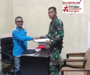 DISDUKCAPIL Bombana dan Kodim 1431/Bombana Bersinergi Mudahkan Pembuatan Akta Kelahiran
