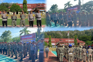 Satpol PP Bombana Siap Kawal Keamanan Pilkada 2024 dalam Apel Konsolidasi TPS
