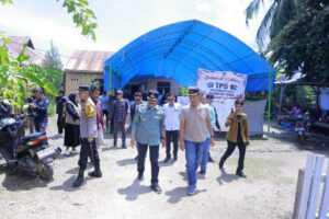 Pj. Bupati Bombana Pantau Langsung Pelaksanaan Pilkada Serentak 2024