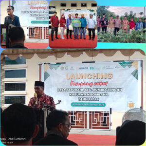 Kemenag Bombana Launching Kampung Zakat Perdana di Desa Tapuhahi