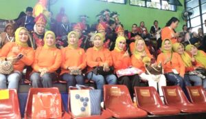 Pj. Ketua TP PKK Bombana Hadiri Pembukaan Lomba Senam Kreasi Nasional Piala Ibu Negara RI