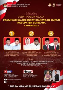 Jadwalkan Debat Publik II, KPU Bombana Harap Masyarakat Saksikan Visi dan Misi Pasangan Calon