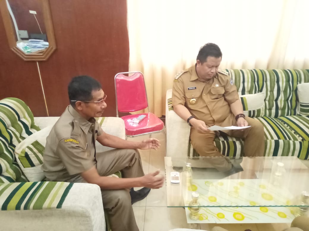 Gambar pada saat penerimaan berkas