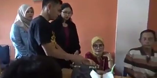 Gambar pada saat pemeriksaan