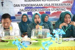 Upaya Pencegahan Stunting, TP-PKK Kolaka Utara Sosialisasi Kesehatan Reproduksi dan Pendewasaan Usia Perkawinan di Kecamatan Wawo