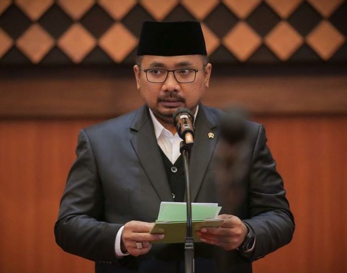 Menteri Agama Yaqut Cholil Qoumas