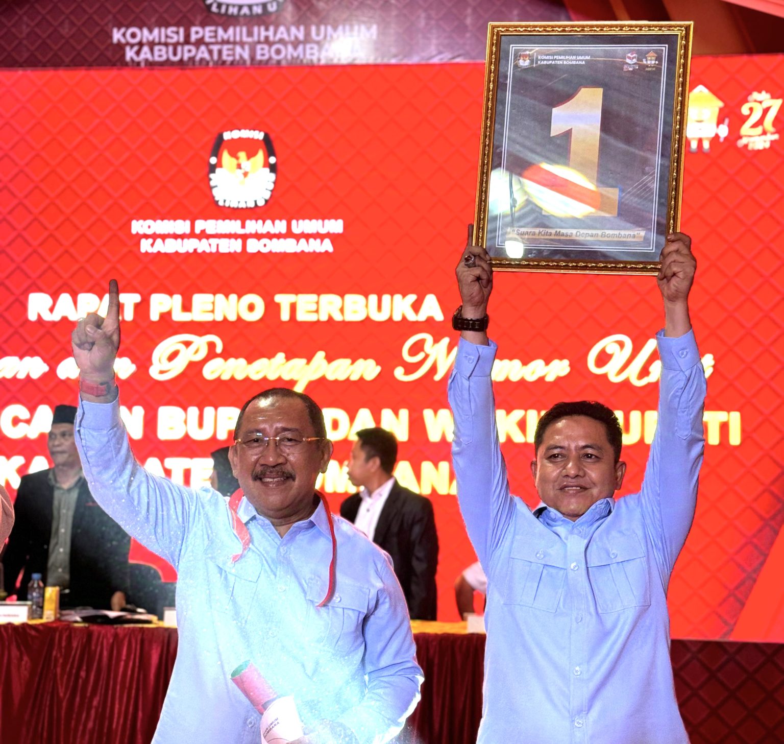 Pasangan BERANI, Burhanuddin dan Ahmad Yani