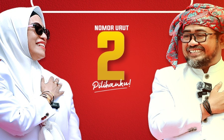 Pasangan Calon Bupati dan Calon Wakil Bupati Bombana Nomor Urut 2, Andi Nirwana Sebbu (ANS) dan Heryanto (TO)