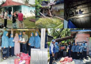 Puting Beliung Hantam Kodeoha, Plt. Camat Syahlan Launu “Gercep” Data dan Salurkan Bantuan