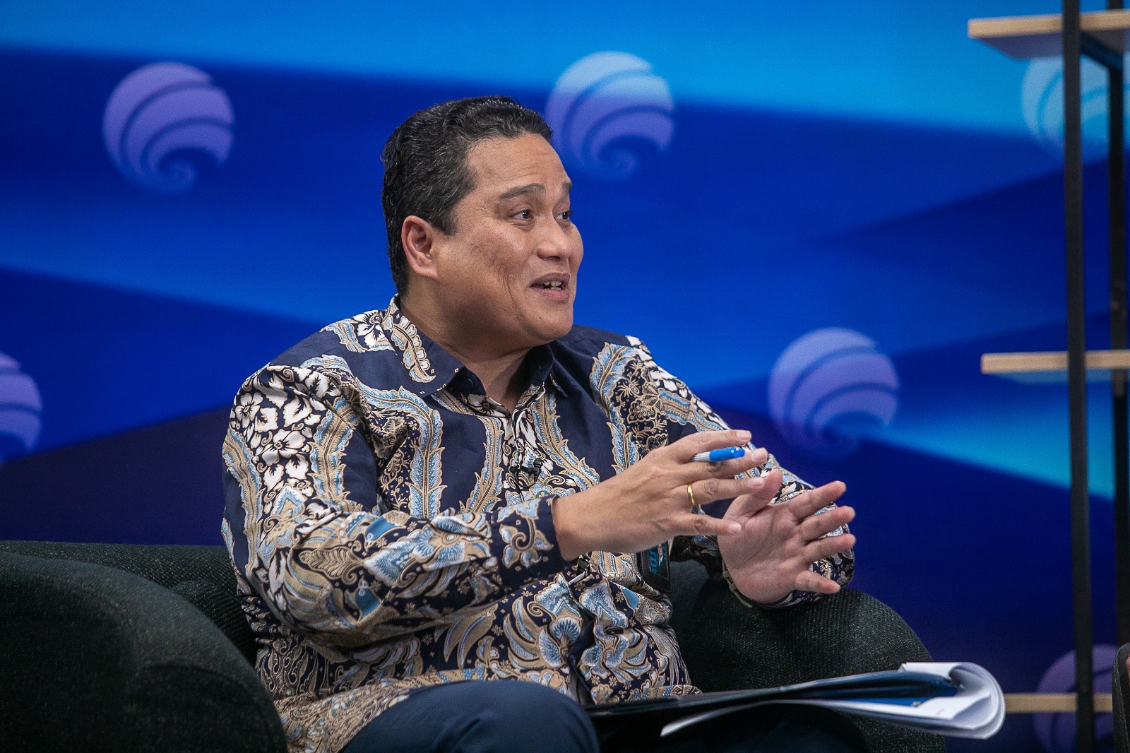 Lambas Richard Pasaribu, EVP Pengembangan Listrik Desa PT. PLN