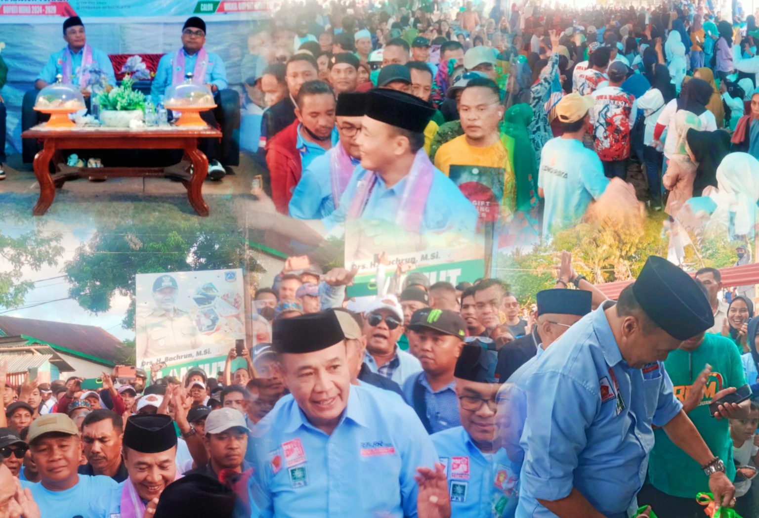 Kampanye RahmaTnya Muna di Kelurahan Dana