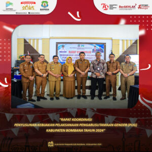 Bombana Bahas Strategi Pengarusutamaan Gender untuk Pembangunan Inklusif 2024