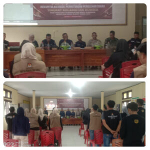Camat Rumbia Buka Rapat Pleno Persiapan Pilkada 2024 di Kecamatan Rumbia