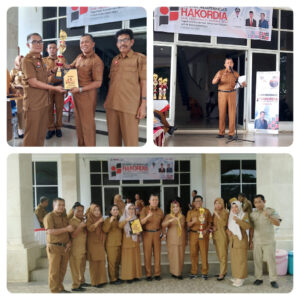 Kepala Kesbangpol Bombana Juara I Lomba Puisi Hari Anti Korupsi