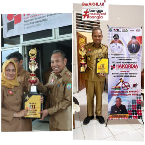 Disdukcapil Bombana Raih Juara 3 Lomba Puisi Hari Anti Korupsi Sedunia