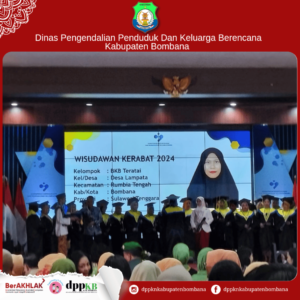 Kader Bombana Wakili Sulawesi Tenggara dalam Wisuda Kelas Orang Tua Hebat 2024