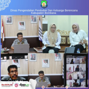 DPPKB Bombana Gelar Zoom Meeting Evaluasi Program Bangga Kencana 2025