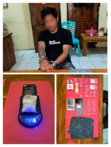 Polres Bombana Ungkap Peredaran Sabu 21,85 Gram, Satu Orang Ditangkap