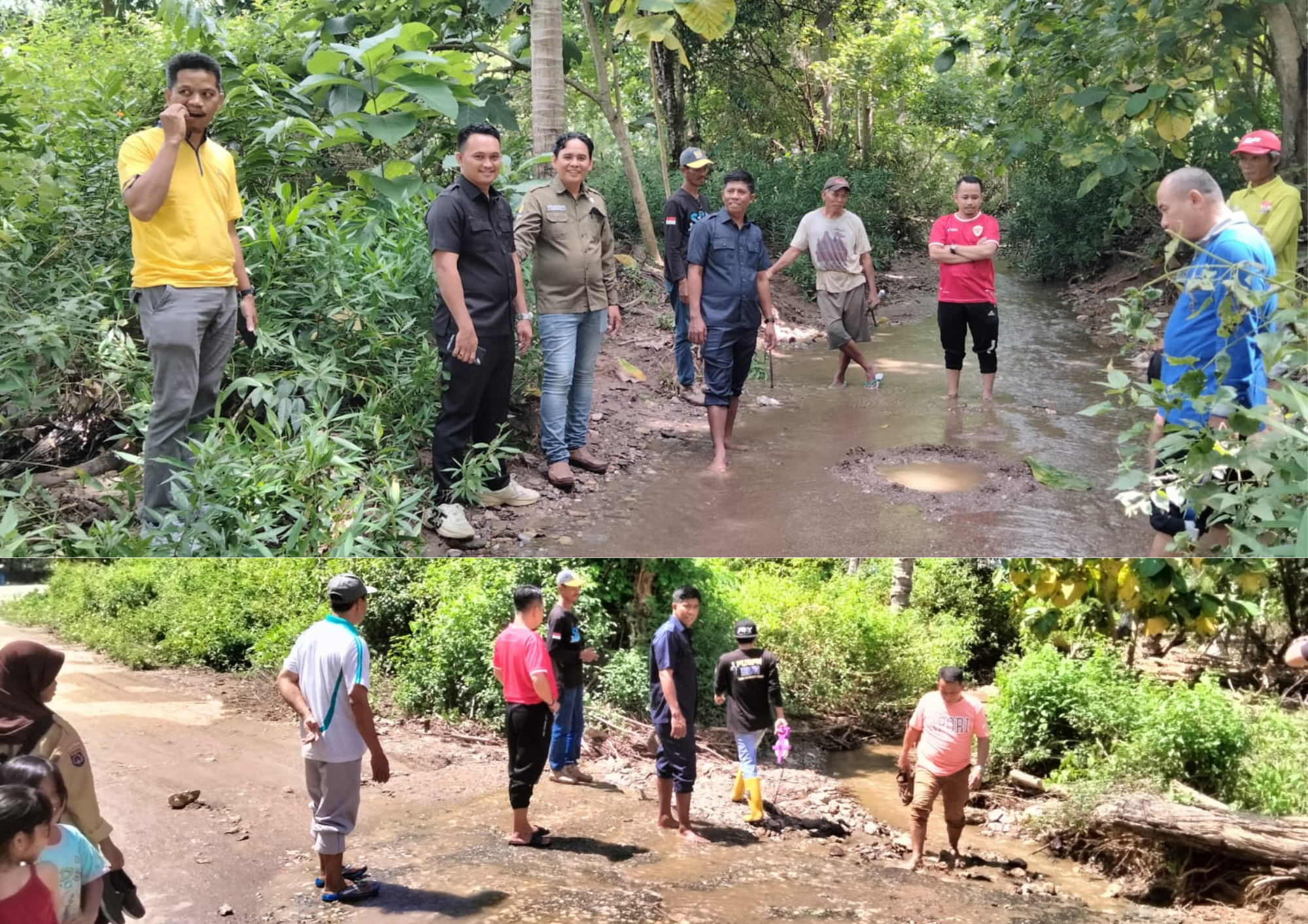 Kegiatan Peninjauan Bersama Dinas PUPR dan DPRD Bombana