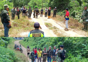 Dinas PUPR Bombana Bersama TNI Tinjau Lokasi TMMD
