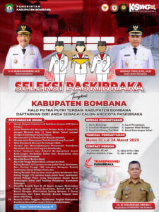 Pendaftaran Paskibraka Bombana 2025 Dibuka, Siswa Segera Daftar