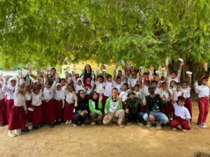 Lawan Plastik Sekali Pakai! GER1AN1 SEHEWU Gerakkan Siswa SDN 13 Jadi Agen Perubahan