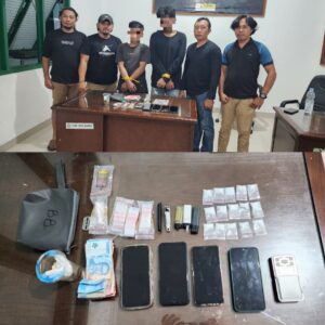 Kodim 1431/Bombana Bubarkan Pesta Sabu-Sabu, Sita 15 Sachet dan Kejar Bandar Buron