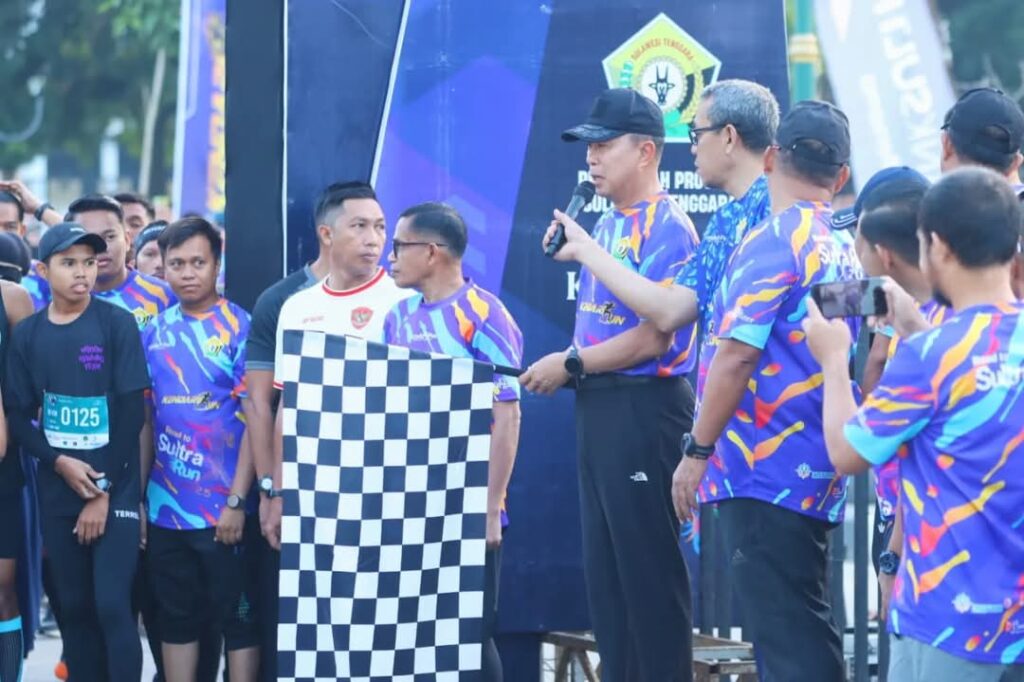Gubernur Sultra Buka Kendari Run 2024, Kolaborasikan Olahraga dan Promosi Wisata