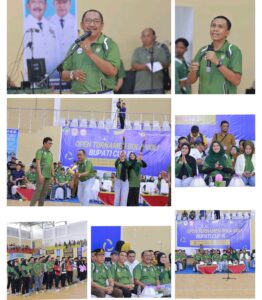 Bupati Bombana Buka Turnamen Voli Bupati Cup III, Targetkan Juara Umum di Porprov 2026