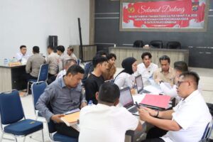 Itwasda Polda Sultra Gelar Audit Kinerja Tahap I di Polres Bombana