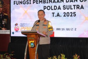 Wakapolda Sultra Buka Rakernis untuk Perkuat Sinergi dan Profesionalisme