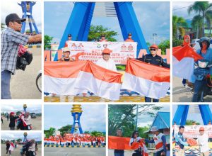 Pemkab Bombana Bagikan Ribuan Bendera Merah Putih Sambut HUT RI ke-80