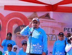 Bupati Bombana Resmikan Pembukaan PORSENI Antar Perangkat Daerah