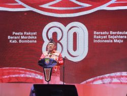 Bombana Rayakan HUT RI ke-80 dengan Pesta Rakyat dan Komitmen Pembangunan