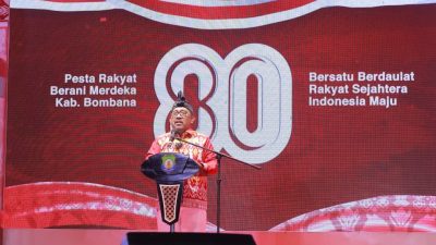 Bombana Rayakan HUT RI ke-80 dengan Pesta Rakyat dan Komitmen Pembangunan