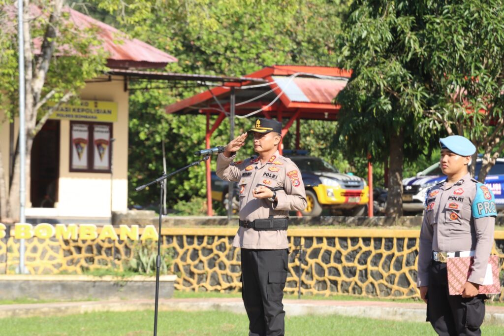 Polres Bombana Laksanakan Rotasi Tiga Pejabat Strategis