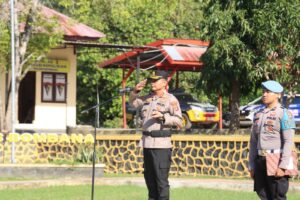 Polres Bombana Laksanakan Rotasi Tiga Pejabat Strategis