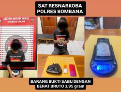 Polisi Tangkap Pengedar Sabu di Bombana