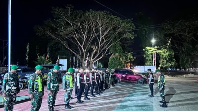 Patroli Gabungan Jaga Stabilitas Keamanan di Bombana