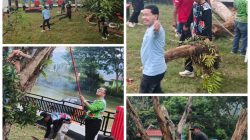 Suasana kerja bakti massal di lingkungan Kantor Badan Kesbangpol Kabupaten Bombana dalam mendukung Gerakan Berani Bersih Wonuaku Bombana, Jumat (10/10/2025). Seluruh pegawai bergotong royong menumbangkan pohon lapuk dan membersihkan area kantor sebagai wujud komitmen menjaga kebersihan serta kebersamaan di tempat kerja.