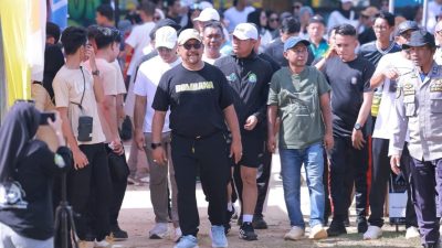 Pemuda Bombana Galang UMKM Lewat Jalan Santai Produktif