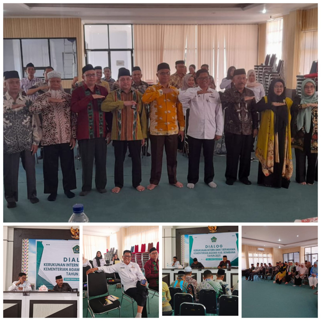 Kementerian Agama Kabupaten Bombana menggelar Dialog Kerukunan Intern Umat Beragama di Aula Kemenag Bombana, Rabu (15/10/2025). Kegiatan ini menjadi wadah memperkuat ukhuwah islamiyah, toleransi, dan semangat persatuan di kalangan umat Islam.