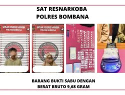 Polres Bombana Ungkap Jaringan Sabu, Dua Mahasiswa Ditangkap