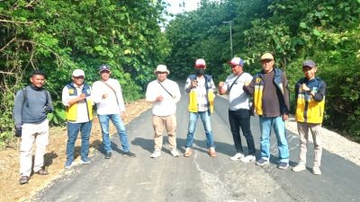 Monitoring dan Evaluasi Hasil Pekerjaan Peningkatan Jalan Dongkala-Sikeli-Pongkalaero PPK, Tim Teknis, Penyedia Jasa Bersama Tim Probity Audit Inspektorat Bombana