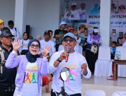 Jalan Santai dan Senam Jantung Sehat Meriahkan HUT ke-22 Bombana