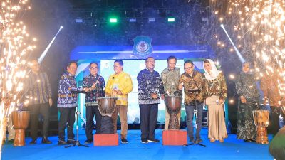 Penutupan rangkaian perlombaan olahraga dan seni dalam rangka Hari Ulang Tahun (HUT) ke-22 Kabupaten Bombana.